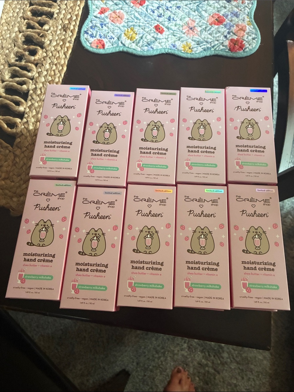 Pusheen Moisturizing Hand Crème - Pink you get all 30